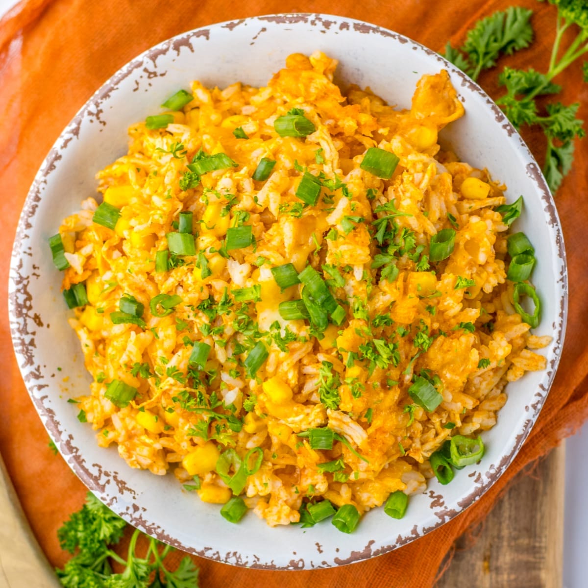 Chicken Enchilada Rice Casserole - JCP Eats