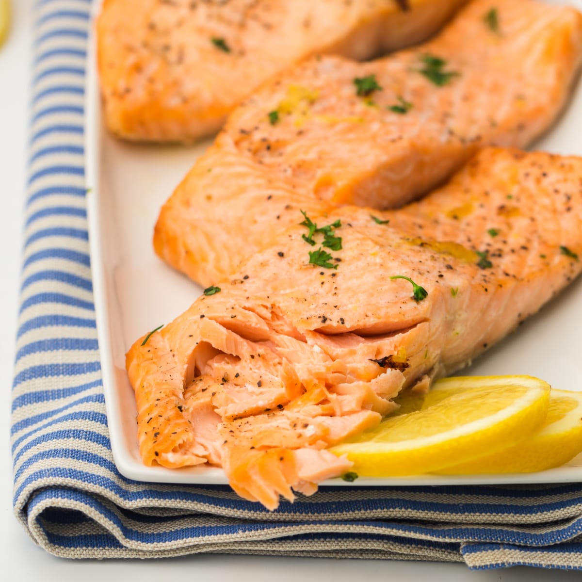 Easy Air Fryer Salmon - JCP Eats