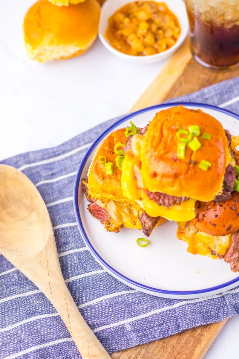 Cowboy Butter Steak Sliders