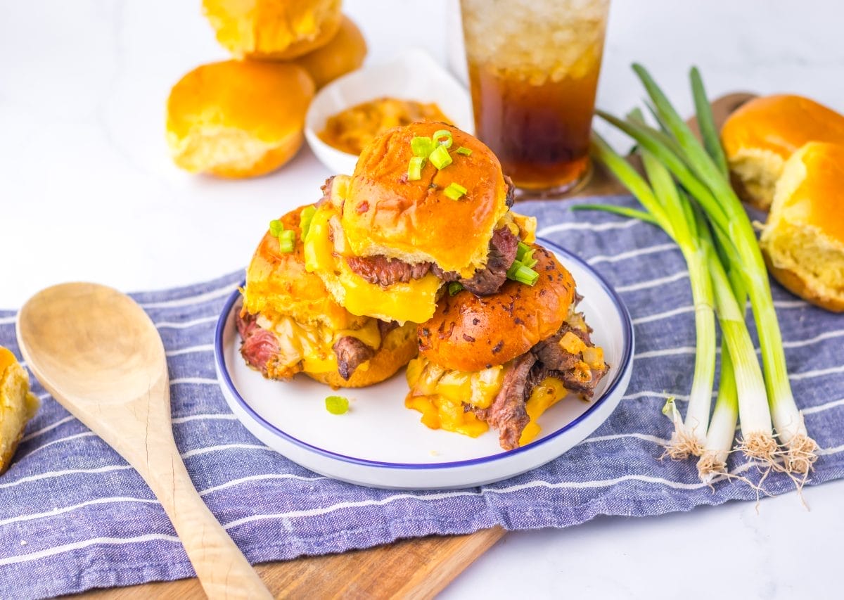 Cowboy Butter Steak Sliders