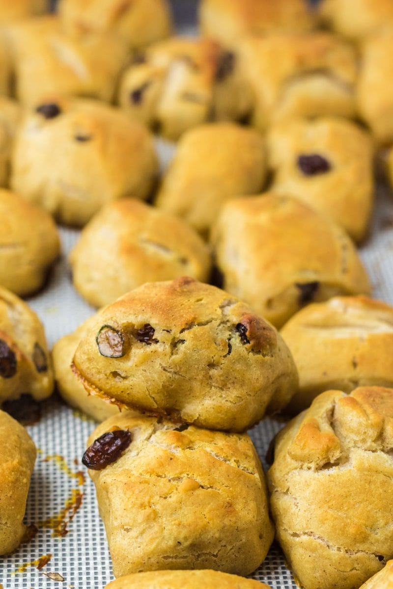 Cinnamon Raisin Pretzel Bites