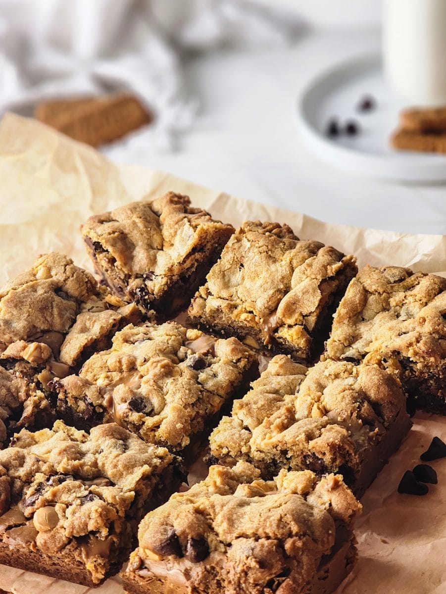Biscoff Cookie Bars
