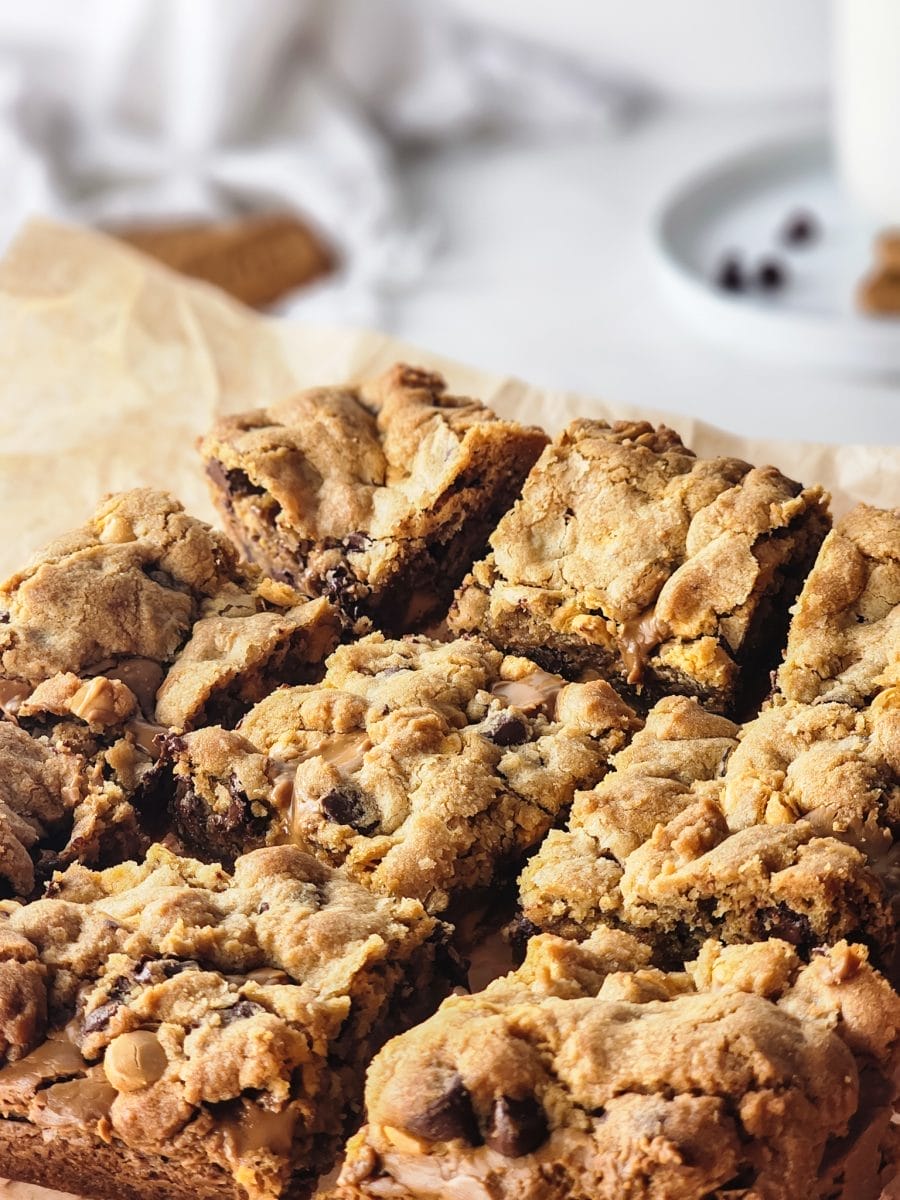 Biscoff Cookie Bars