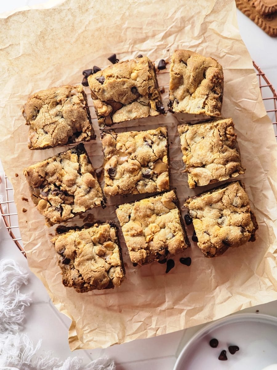 Biscoff Cookie Bars