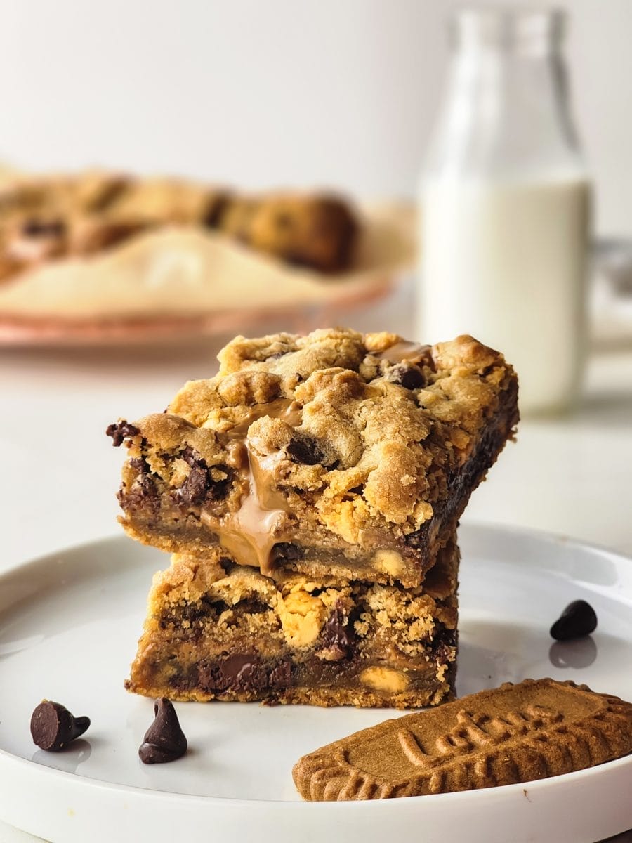 Biscoff Cookie Bars
