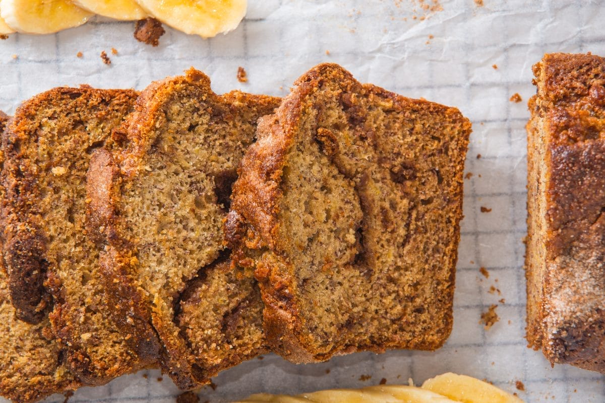 Cinnamon Swirl Banana Bread