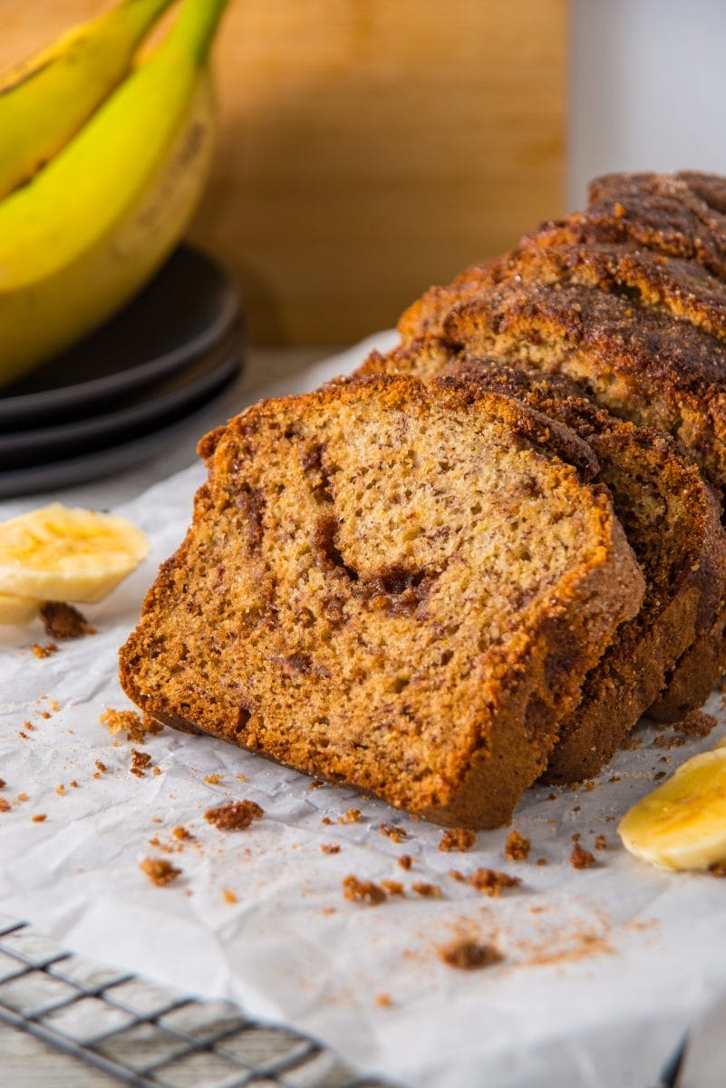 Cinnamon Swirl Banana Bread