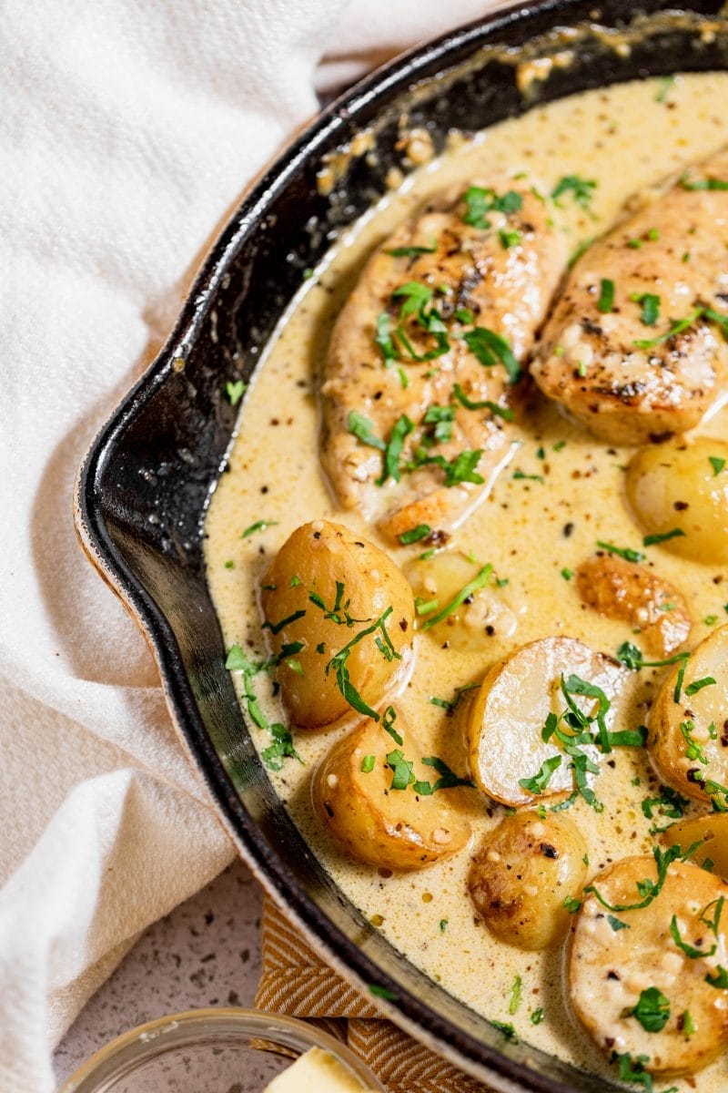 Dijon Chicken and Potatoes