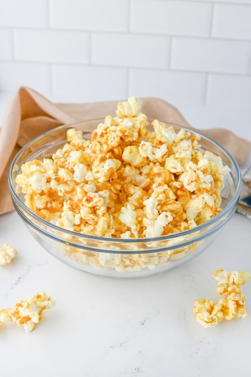 Homemade Caramel Popcorn