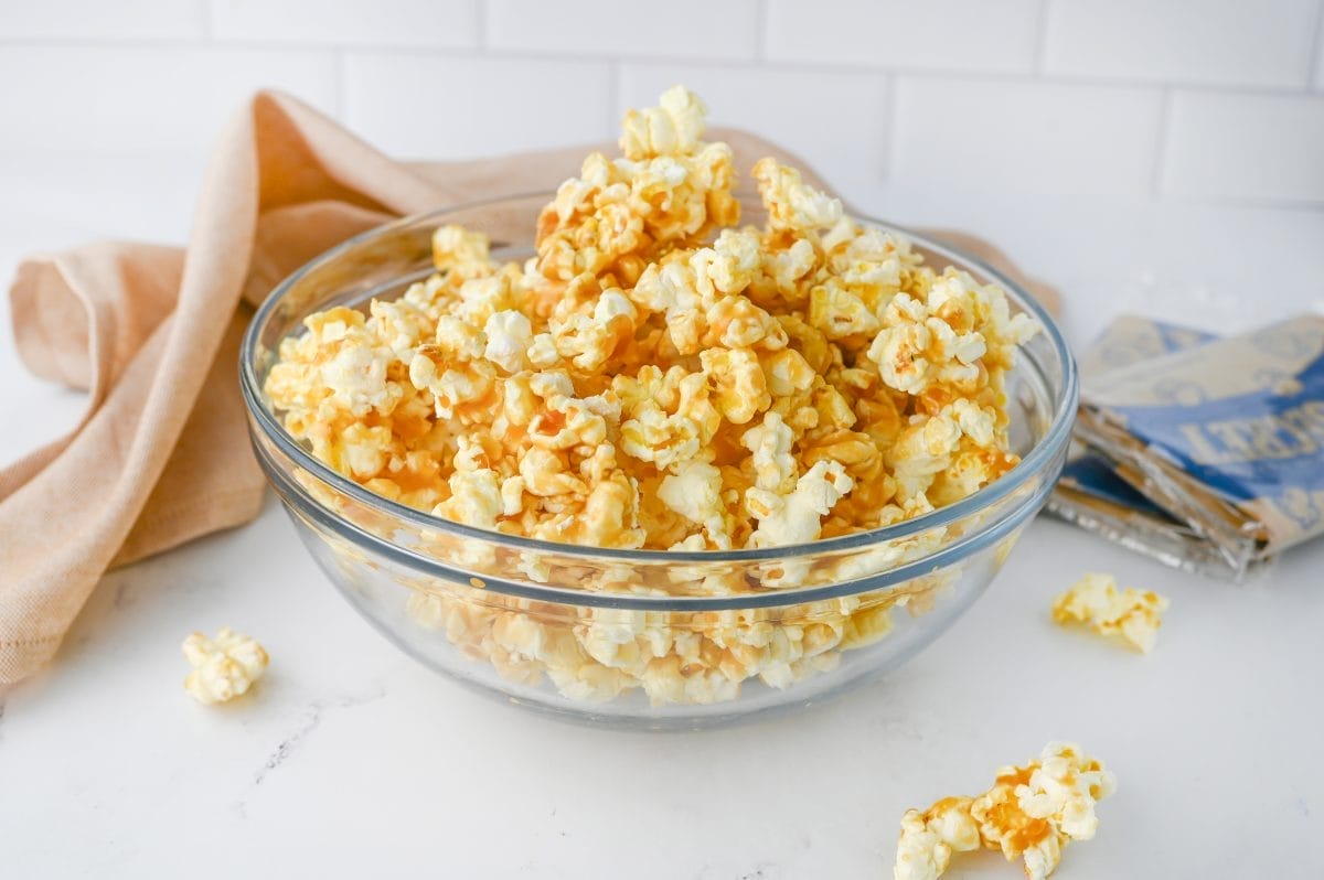 Homemade Caramel Popcorn