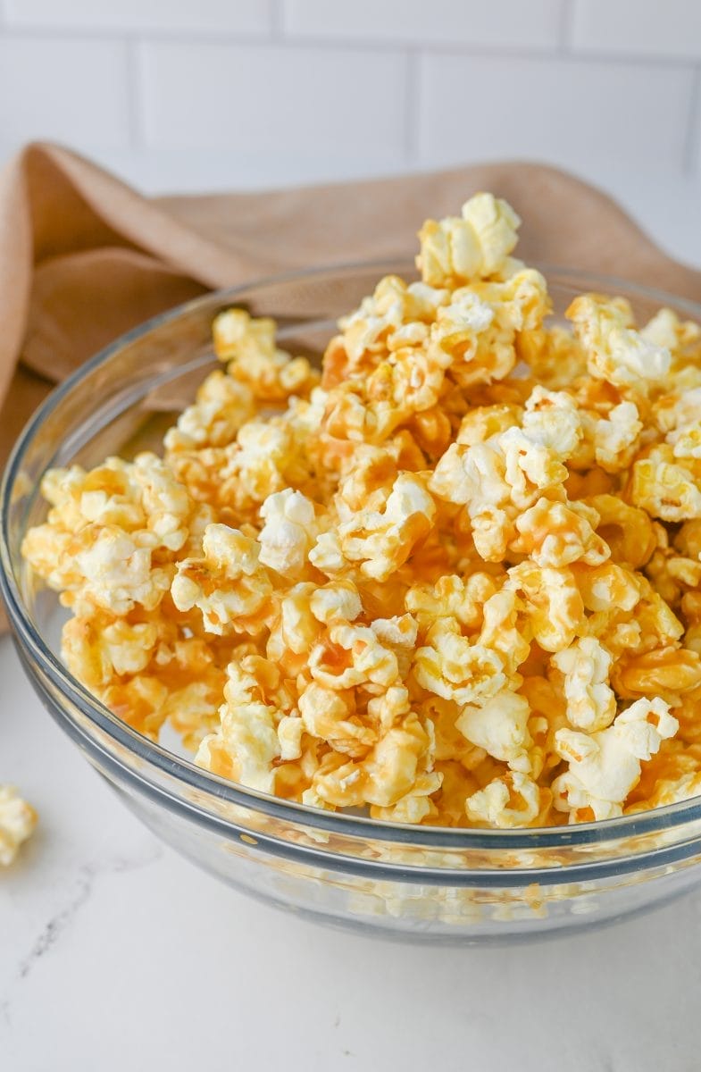 Homemade Caramel Popcorn