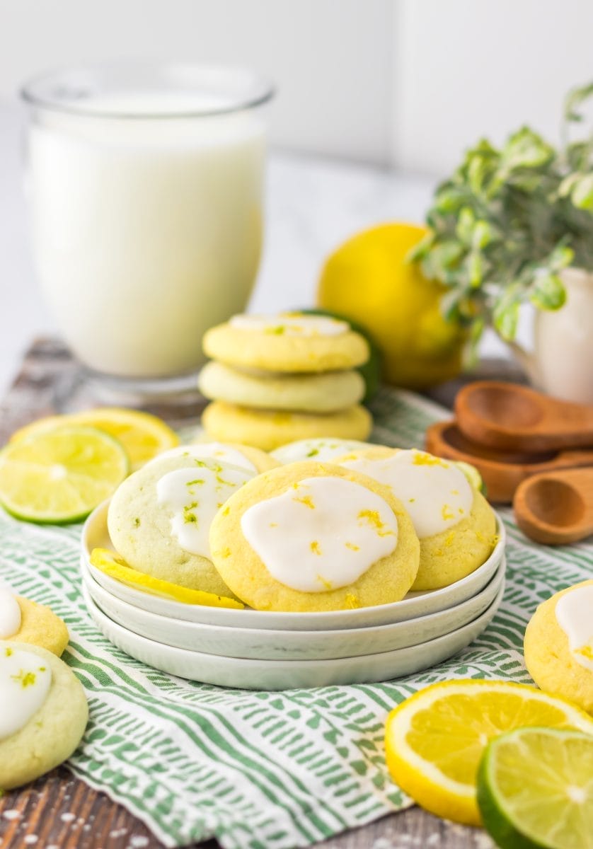 Lemon Lime Meltaway Cookies