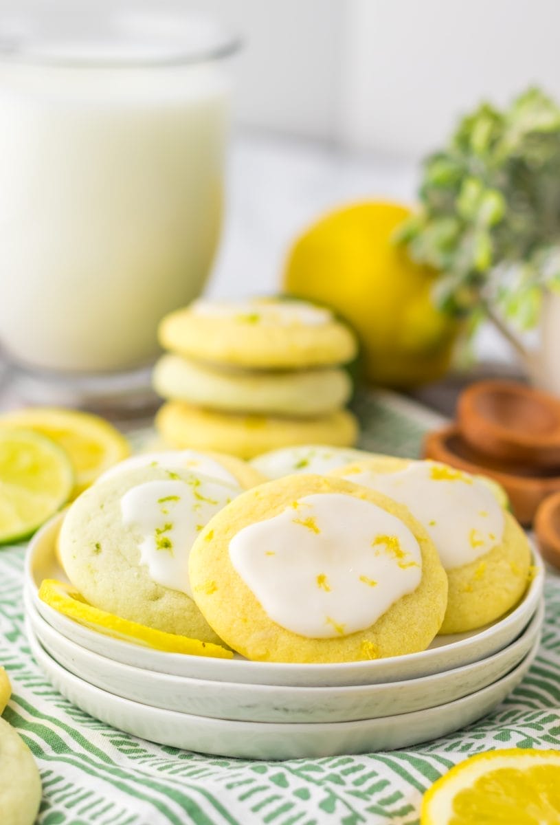 Lemon Lime Meltaway Cookies