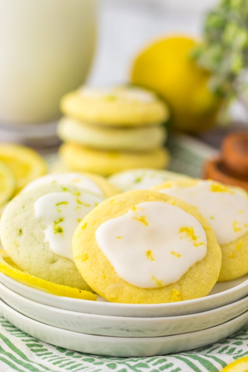 Lemon Lime Meltaway Cookies