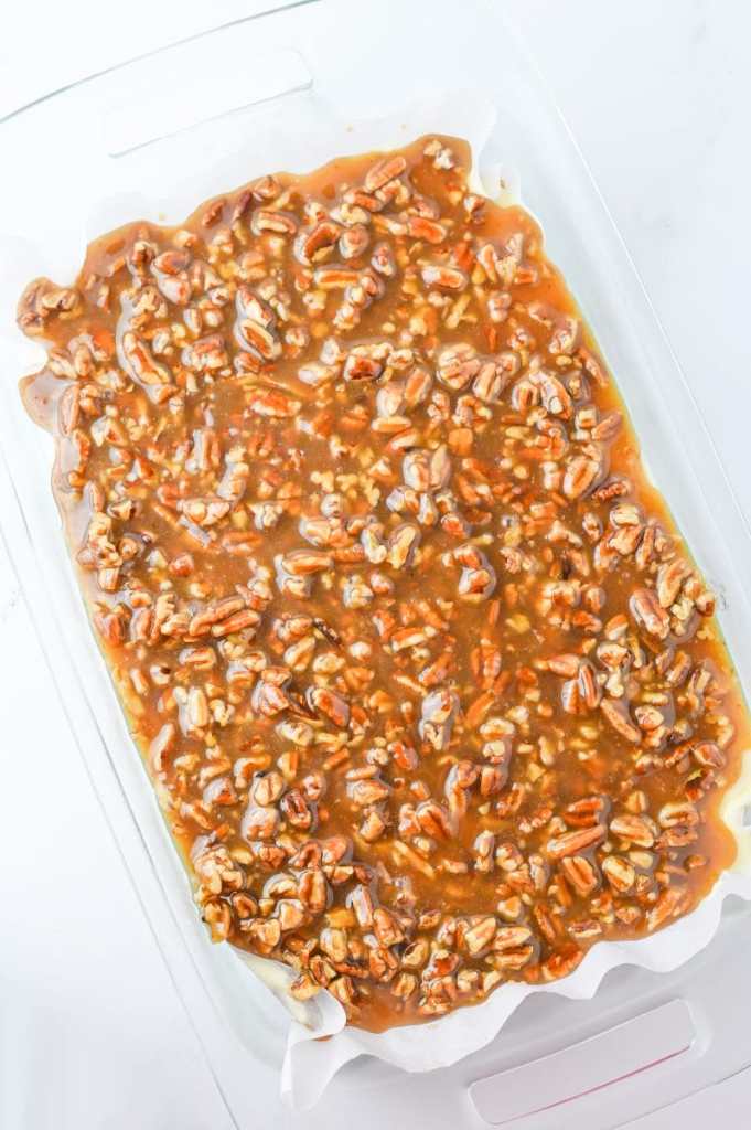 Pecan Pie Cheesecake Bars