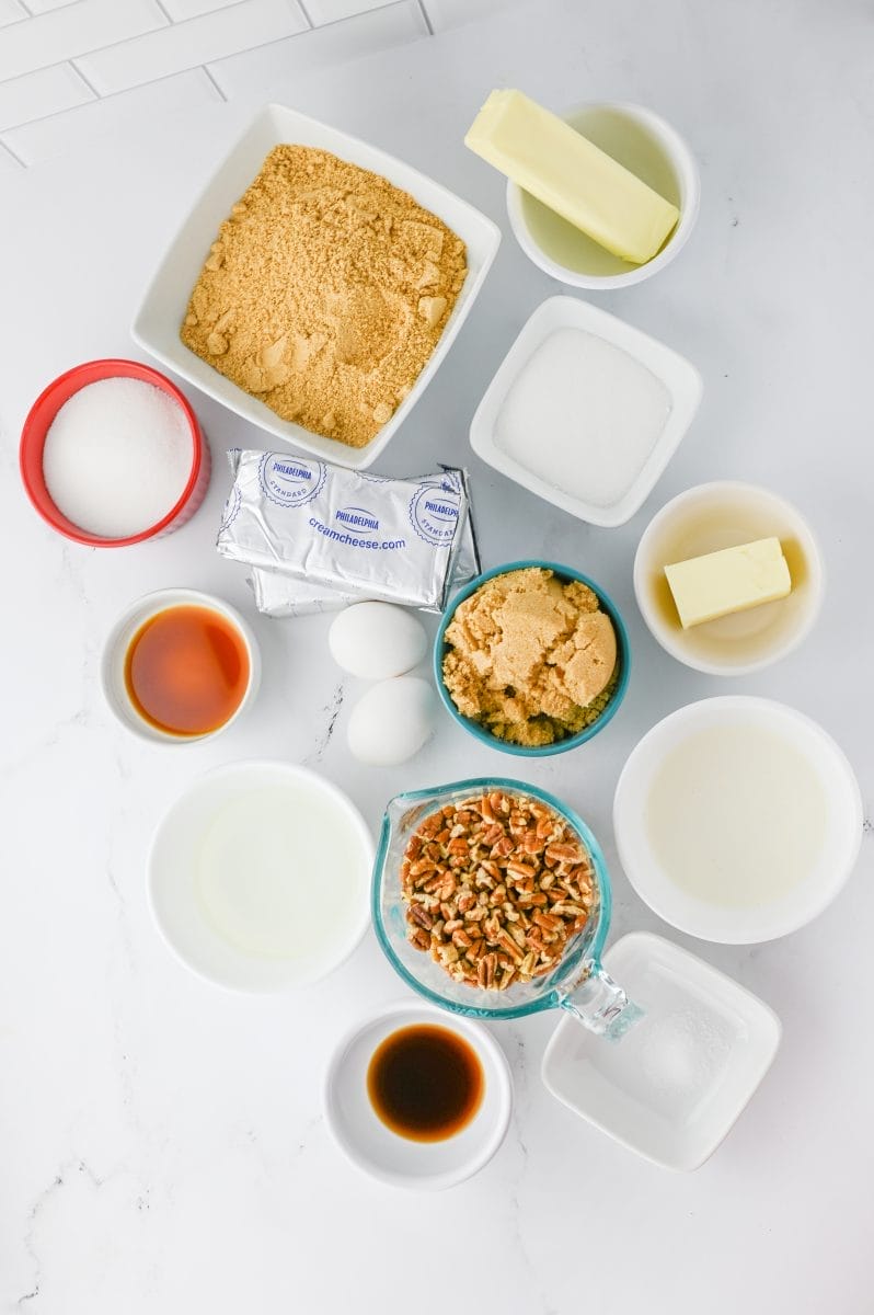 Pecan Pie Cheesecake Bars