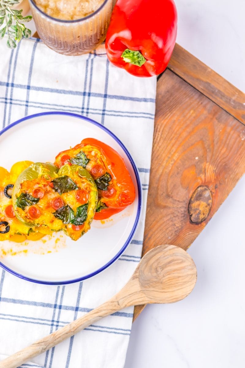 Pizza Stuffed Peppers