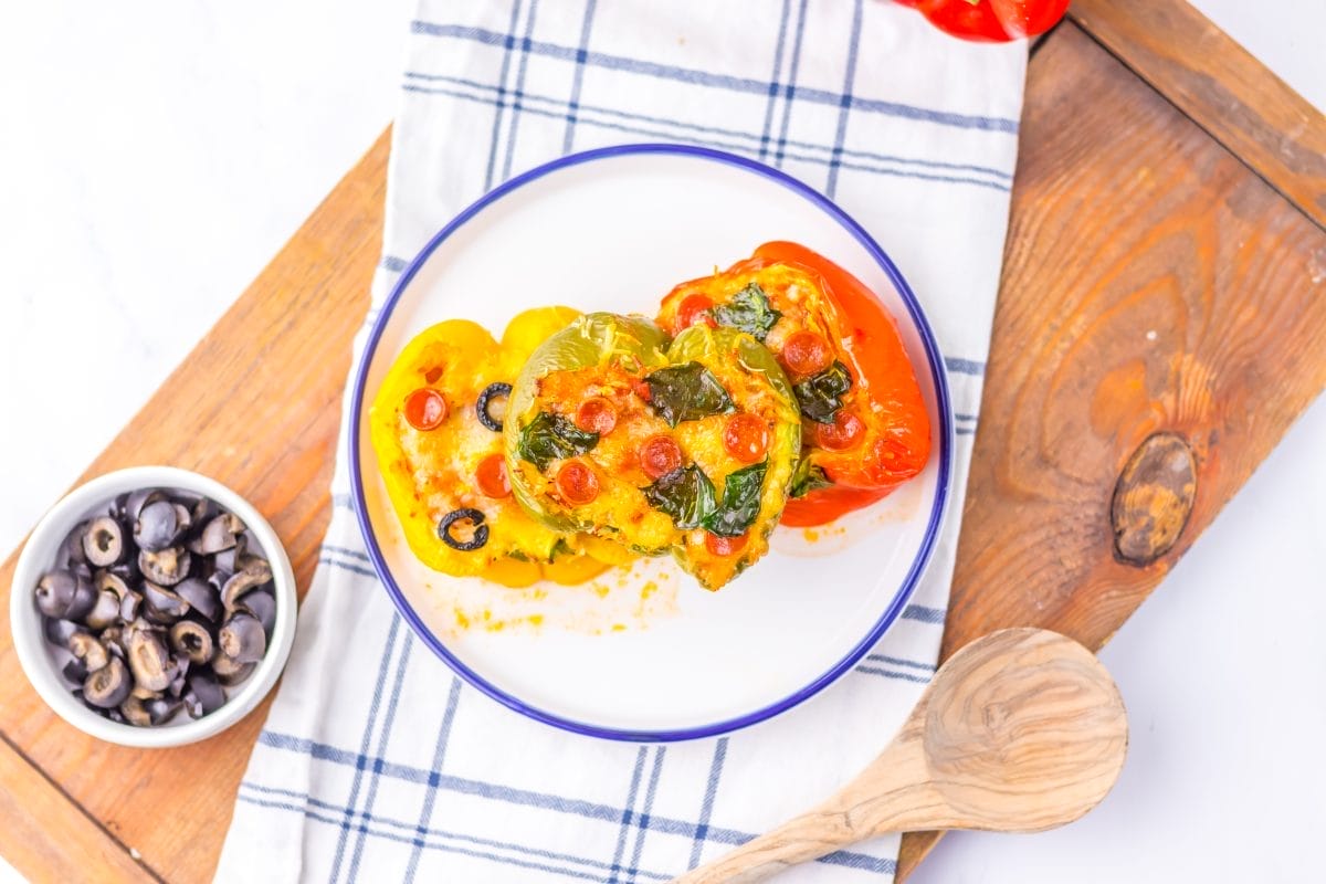 Pizza Stuffed Peppers