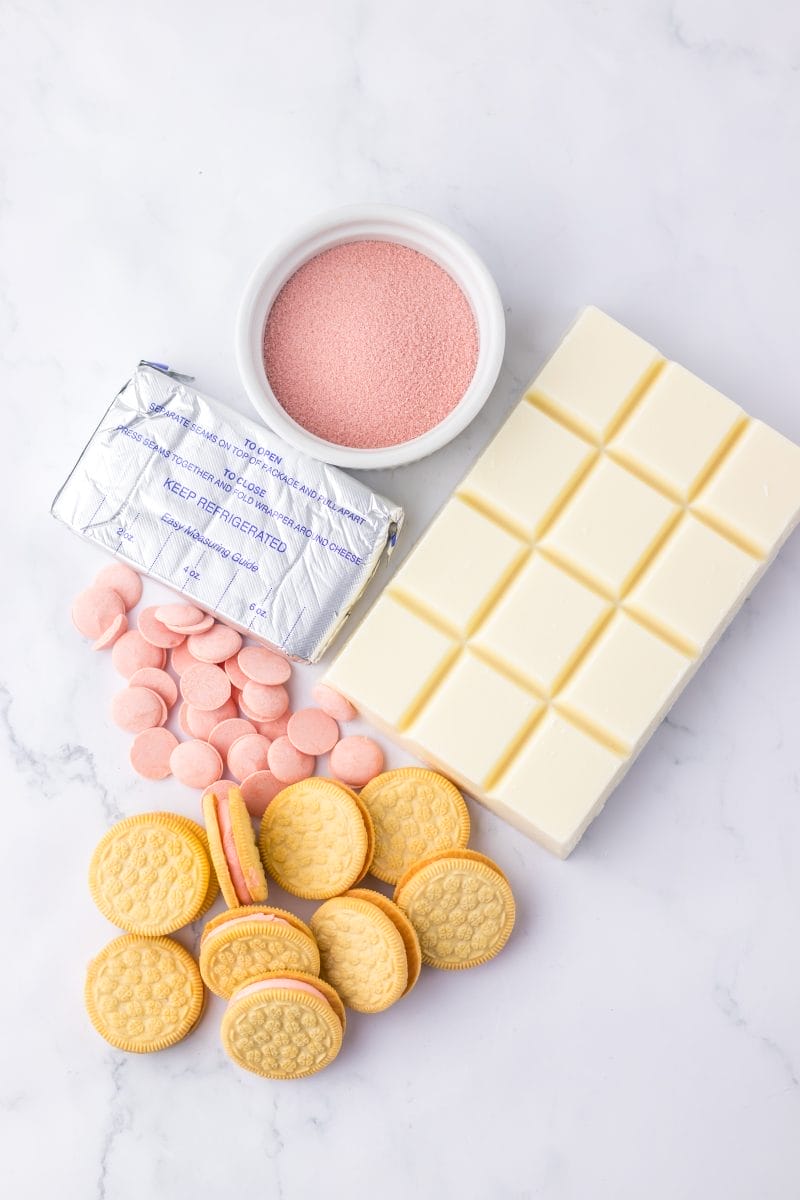 Strawberry Cheesecake Truffles