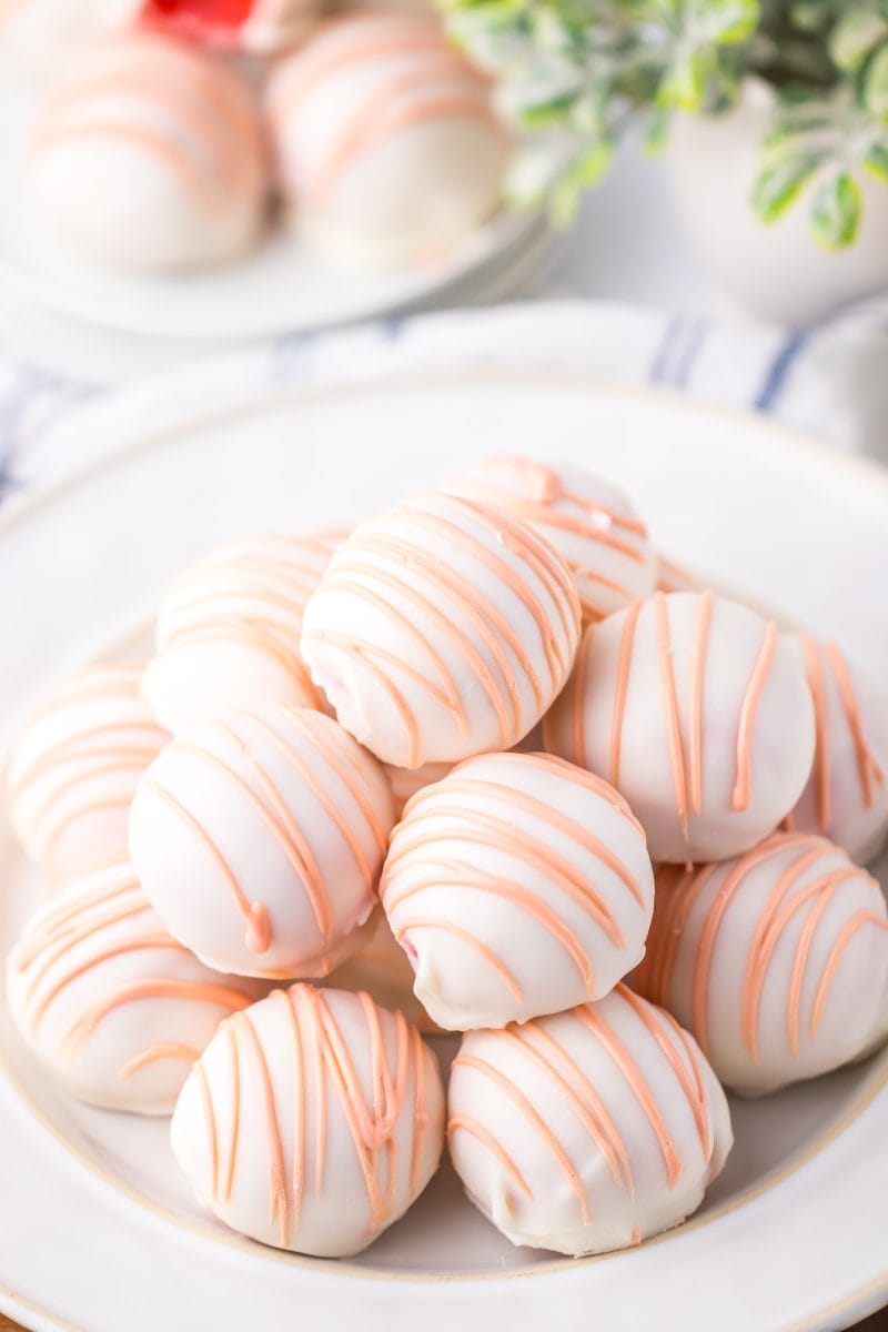 Strawberry Cheesecake Truffles