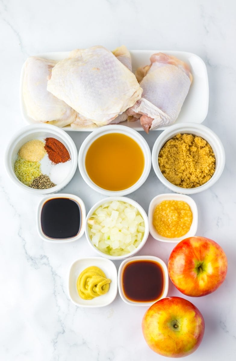 Apple Cider Chicken Thighs