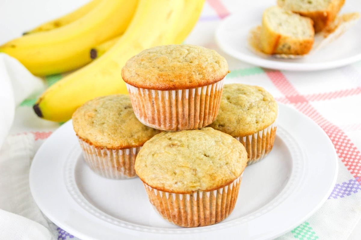 Buttermilk Banana Bread Muffins