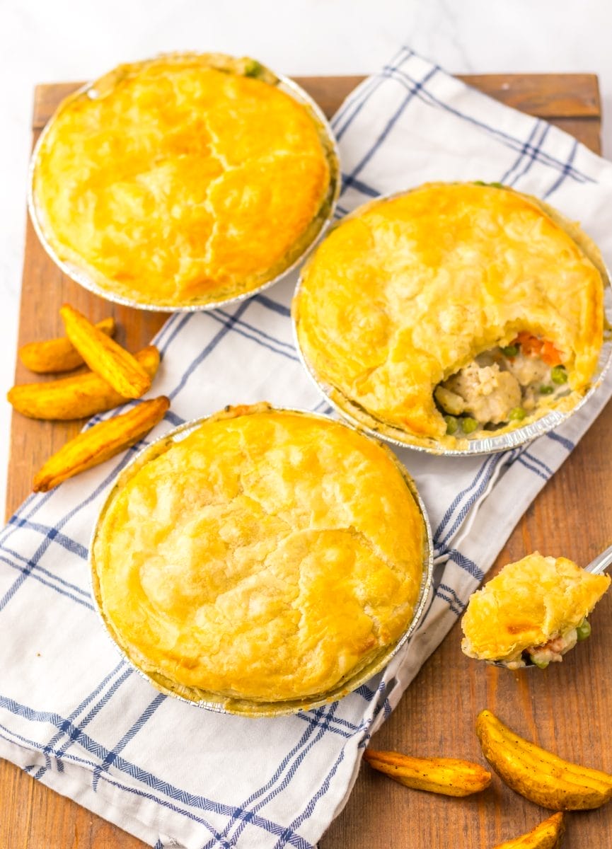 Copycat KFC Chicken Pot Pie