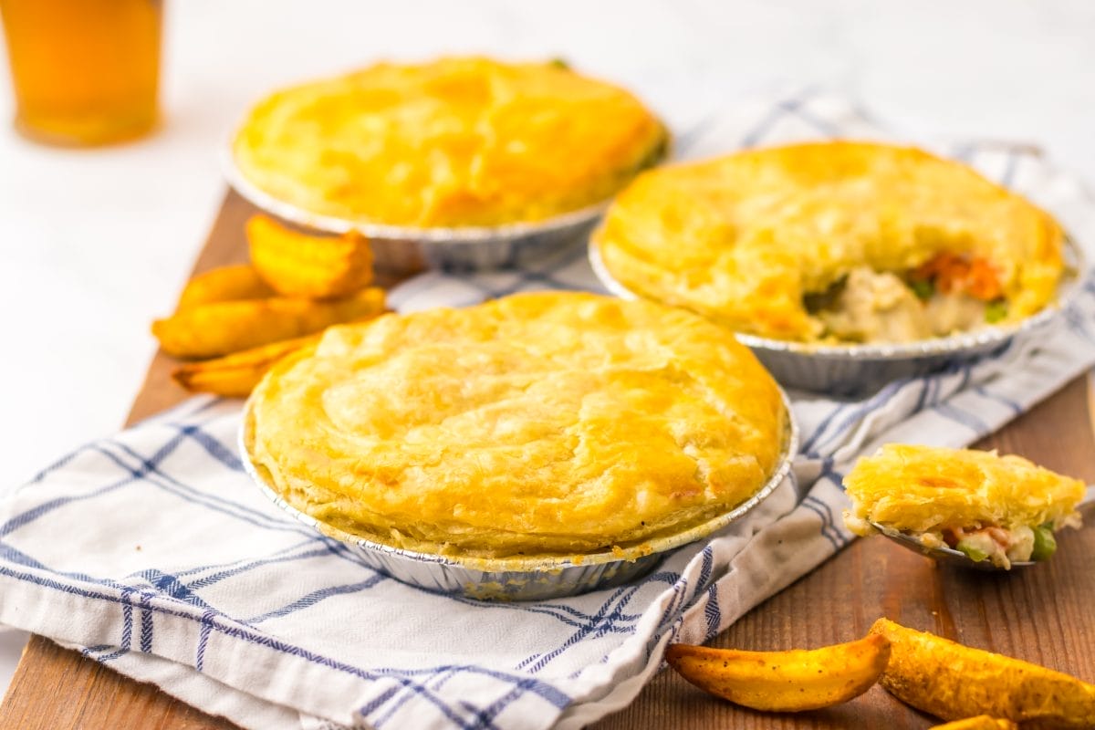 Copycat KFC Chicken Pot Pie