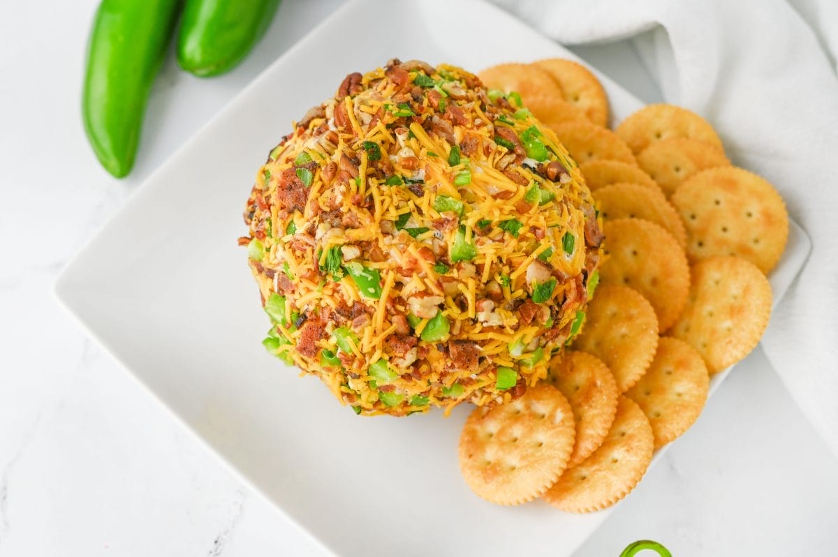 Jalapeno Popper Cheese Ball