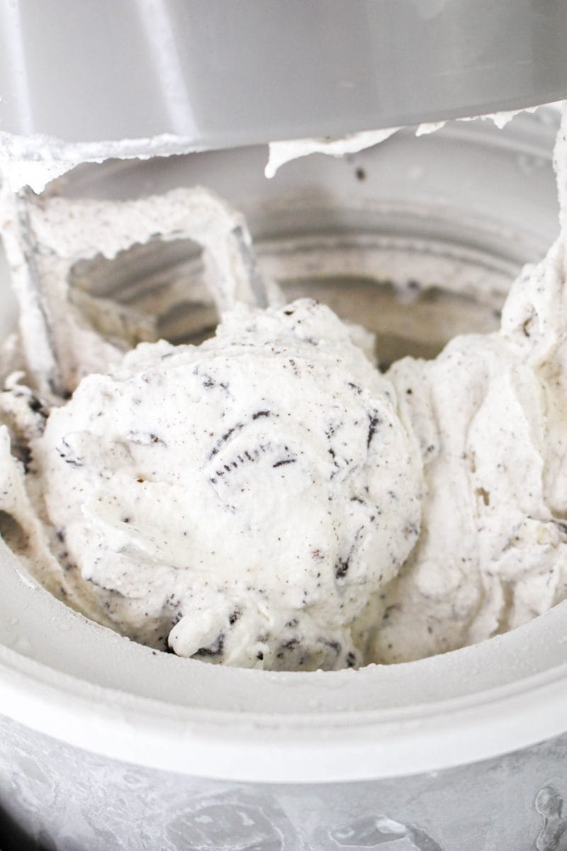 Oreo Cookies and Cream Ice Cream