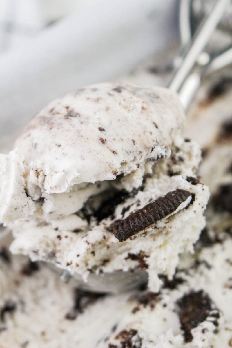 Oreo Cookies and Cream Ice Cream