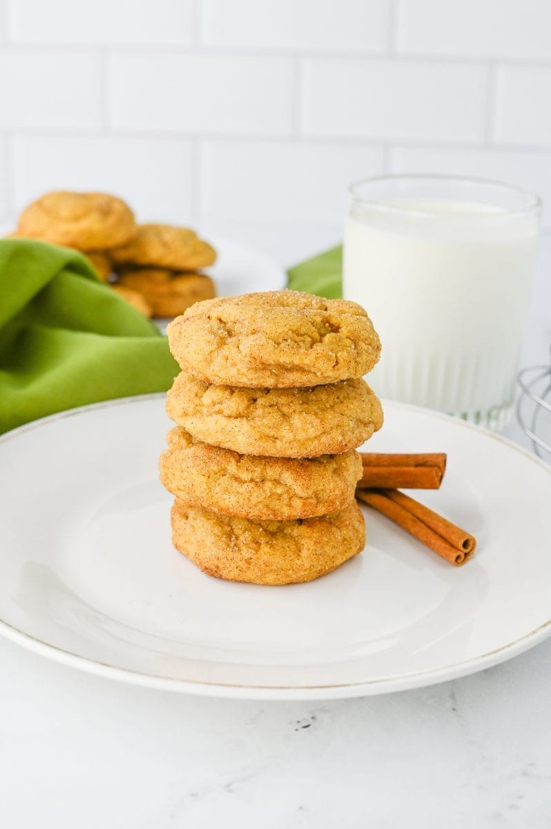 Pumpkin Snickerdoodle Cookies