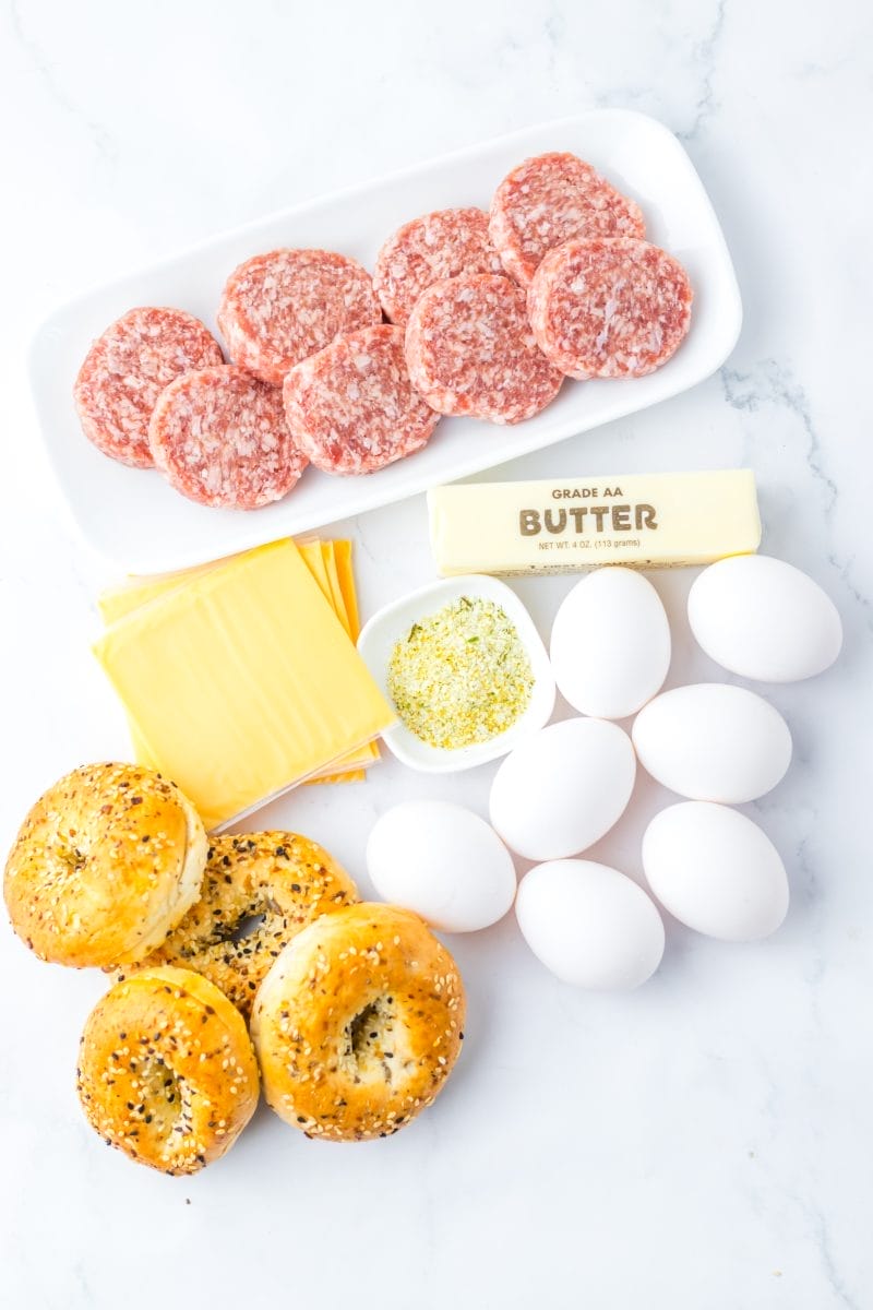 Sausage Egg and Cheese Breakfast Sliders