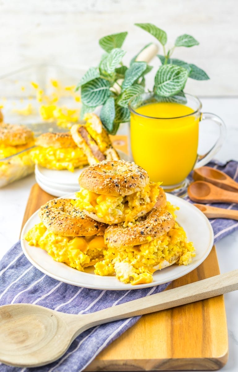 Sausage Egg and Cheese Breakfast Sliders