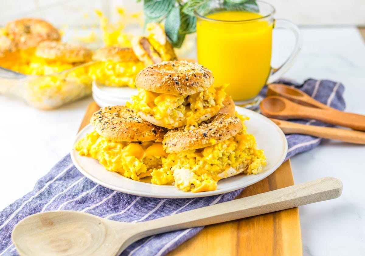 Sausage Egg and Cheese Breakfast Sliders