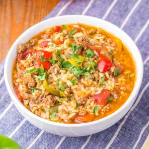 Stuffed Pepper Soup