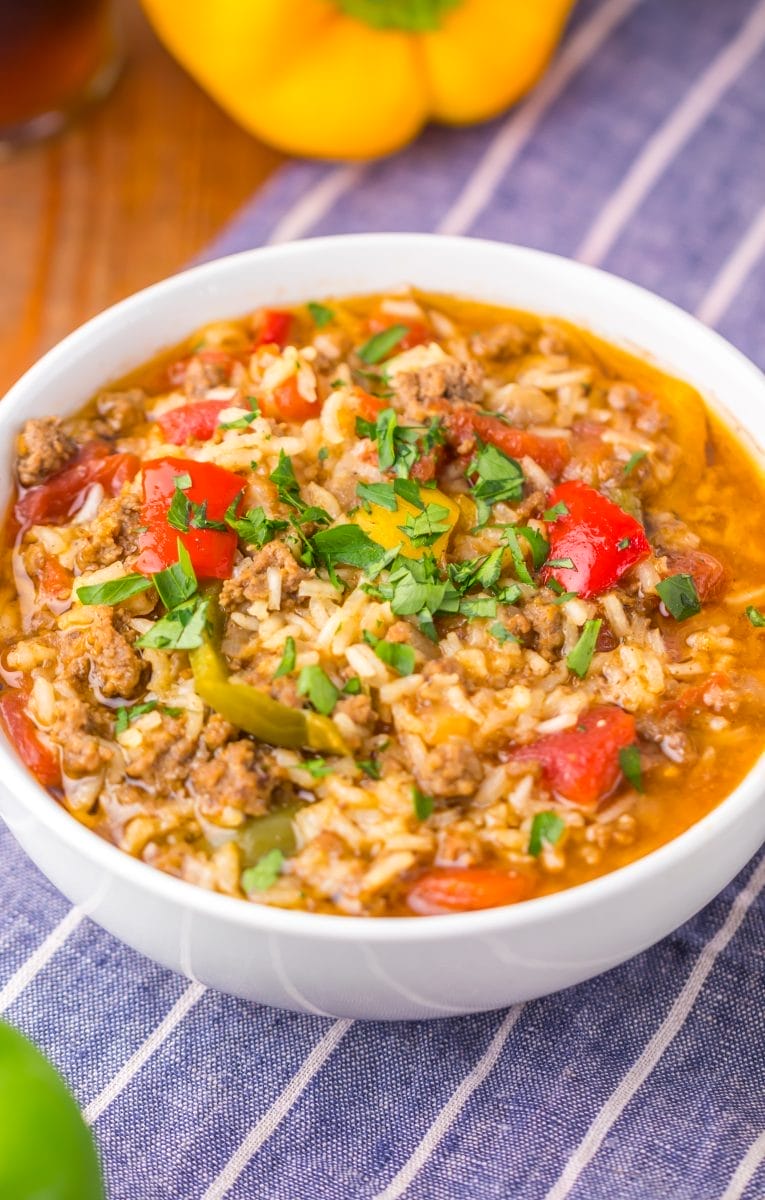 Stuffed Pepper Soup