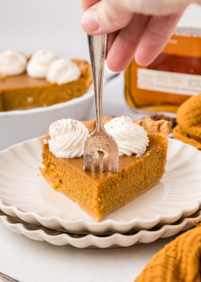 Bourbon Pumpkin Pie