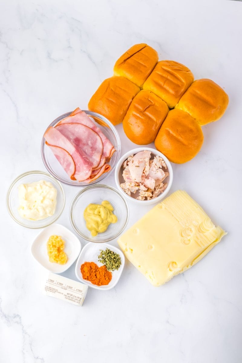 Chicken Cordon Bleu Sliders