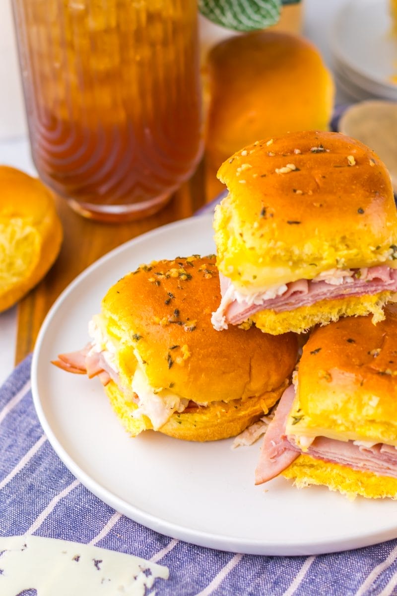 Chicken Cordon Bleu Sliders