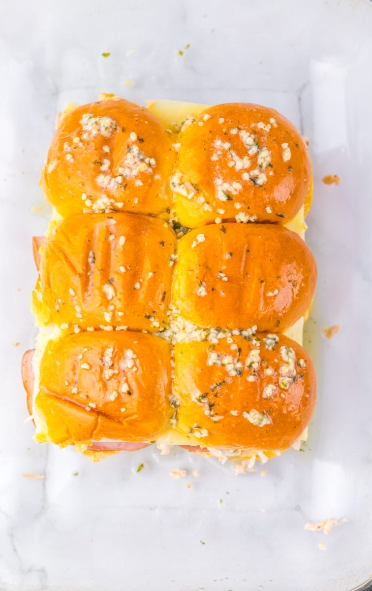 Chicken Cordon Bleu Sliders