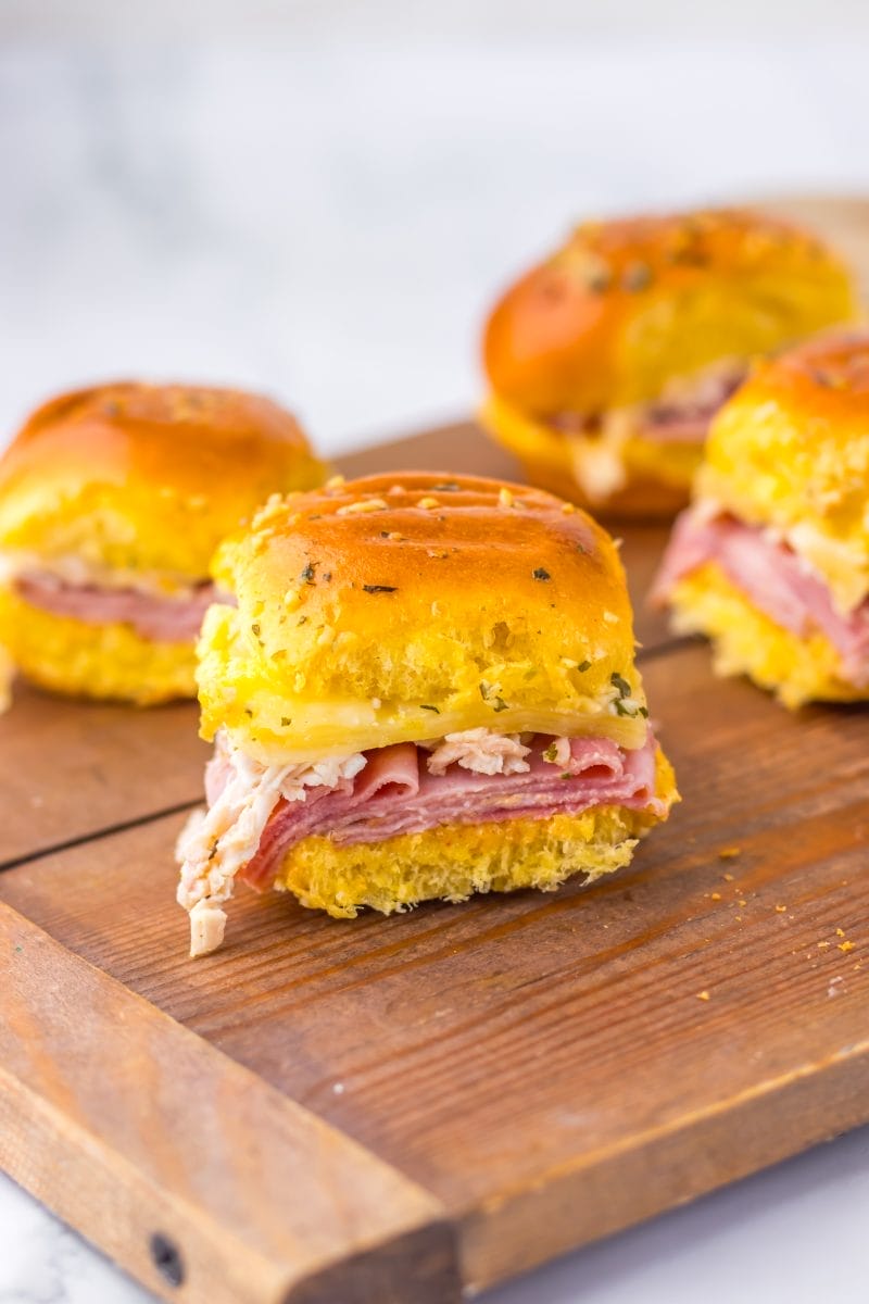Chicken Cordon Bleu Sliders