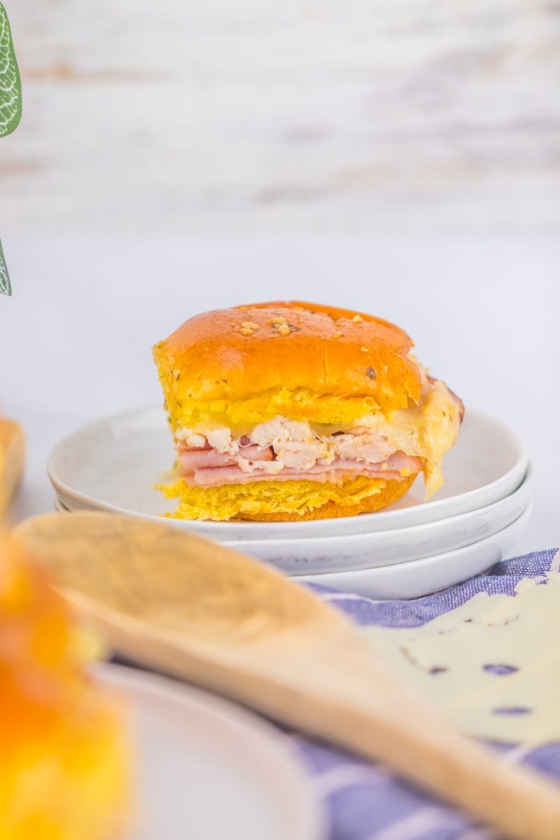 Chicken Cordon Bleu Sliders