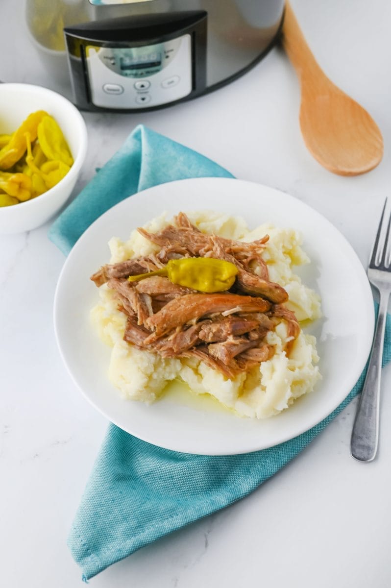 Crockpot Mississippi Pork