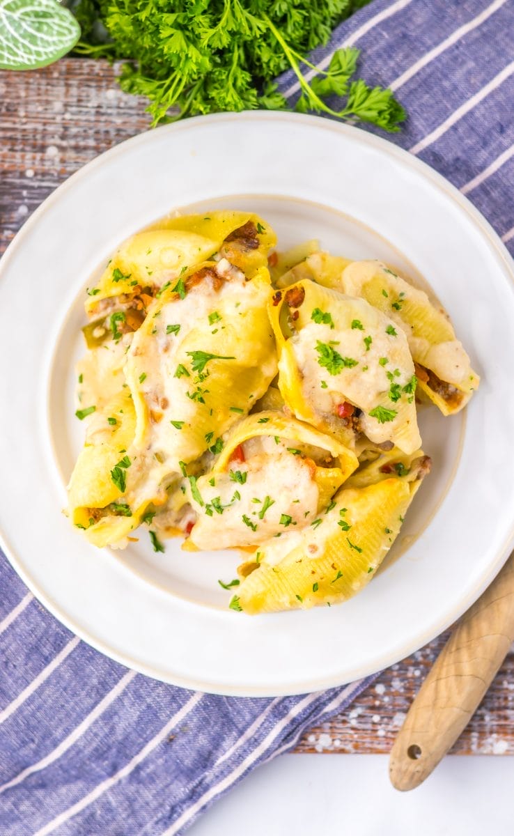 Philly Cheesesteak Stuffed Shells