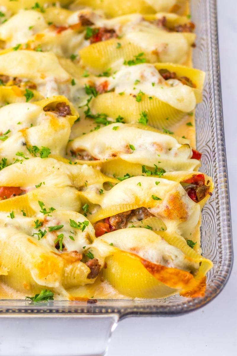 Philly Cheesesteak Stuffed Shells
