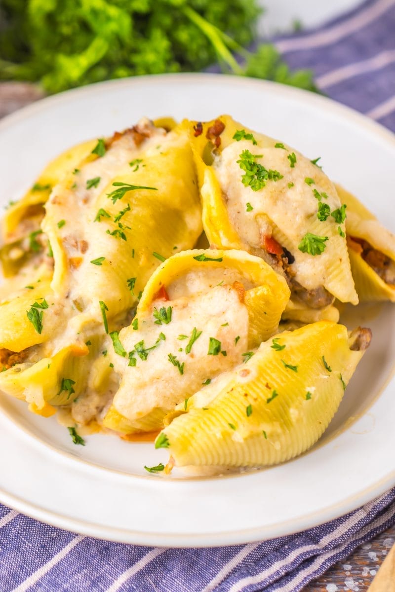 Philly Cheesesteak Stuffed Shells