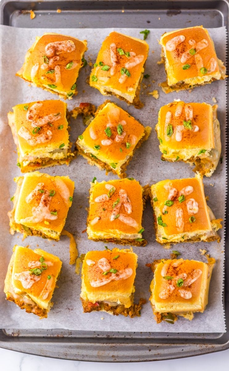 Sloppy Joe Enchilada Sliders