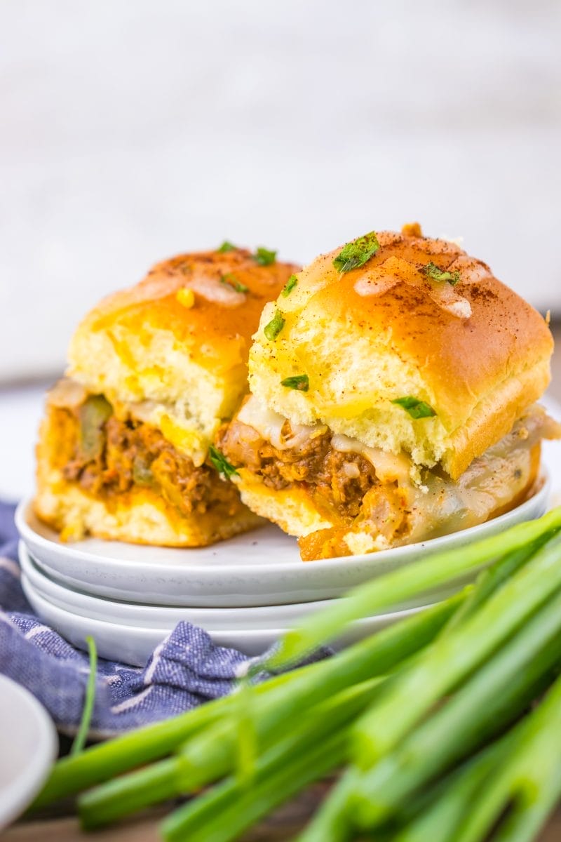 Sloppy Joe Enchilada Sliders