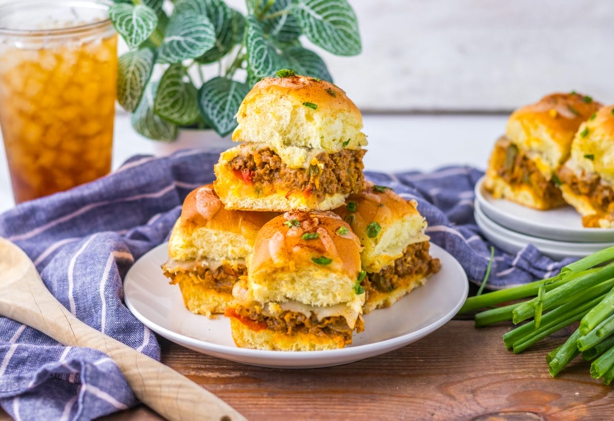 Sloppy Joe Enchilada Sliders